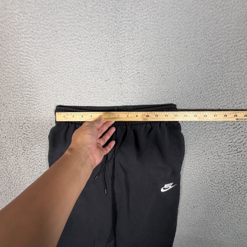 Nike Sportswear Essential Standard Fit Joggers Womens Small Black Fleece Logo - Picture 5 of 13